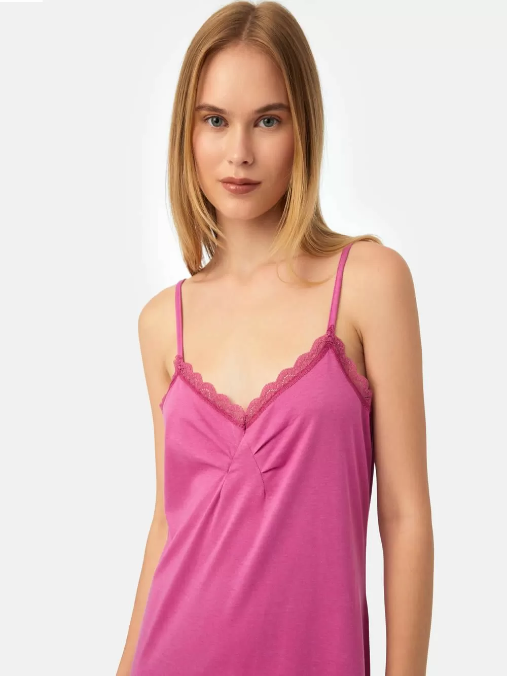 Γυναικείο Νυχτικό MINERVA Uni - Απαλό Modal/Βαμβάκι