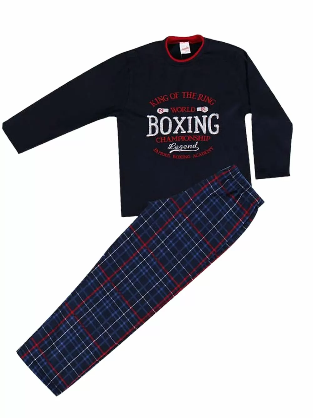 Παιδική Πυτζάμα MINERVA Boxing - 100% Aγνό Βαμβάκι