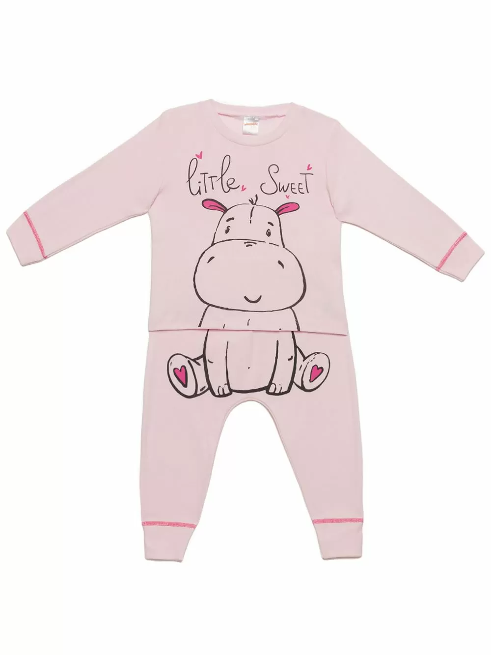 Βρεφική Πυτζάμα MINERVA Unisex Rib Little Guys - 100% Αγνό Βαμβάκι 