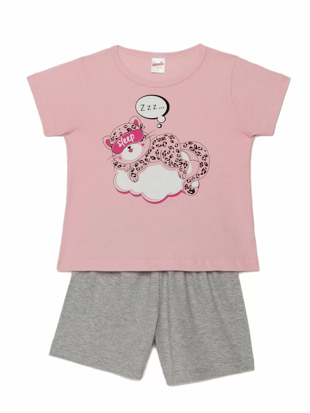 Παιδική Πυτζάμα MINERVA Sleepy Cats -100% Αγνό Βαμβάκι