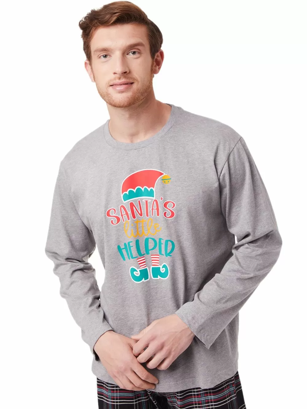 Ανδρική Πυτζάμα MINERVA ELF - 100% Βαμβάκι Interlock 