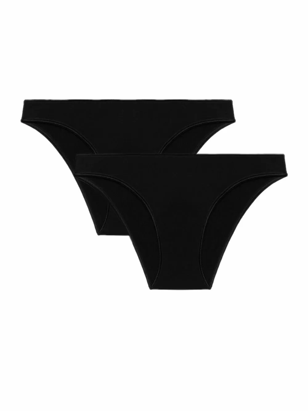 Minerva Micromodal Slip Bikini - Κανονικό Χαμηλό - Πολύ απαλό Modal - 2 Τεμάχια