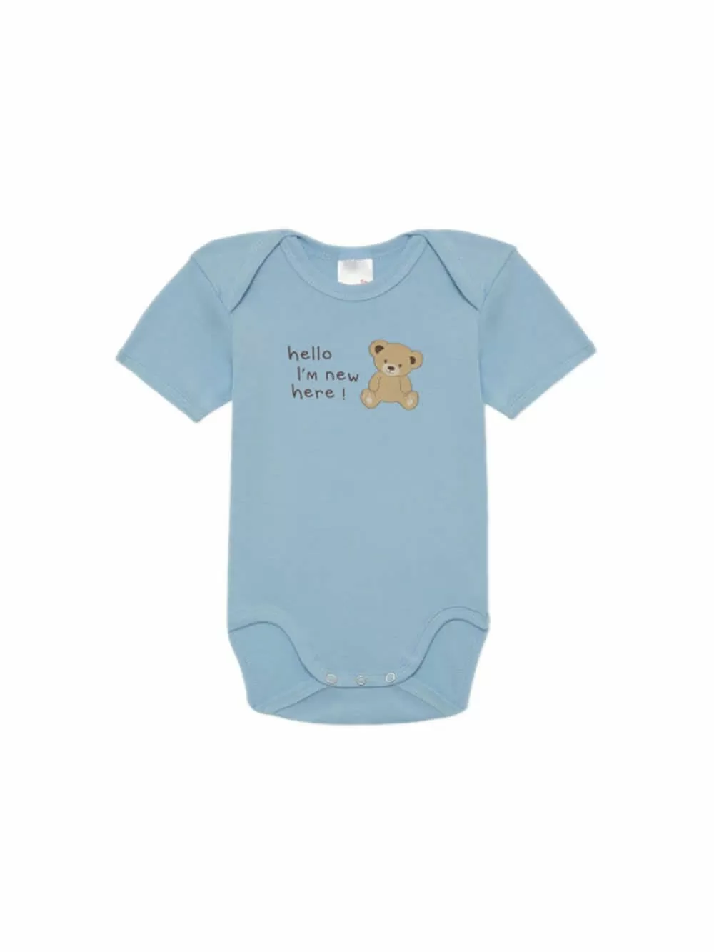 Βρεφικά Κορμάκια MINERVA Little Bear για Αγόρι - 100% Αγνό Βαμβάκι - Πακέτο με 4