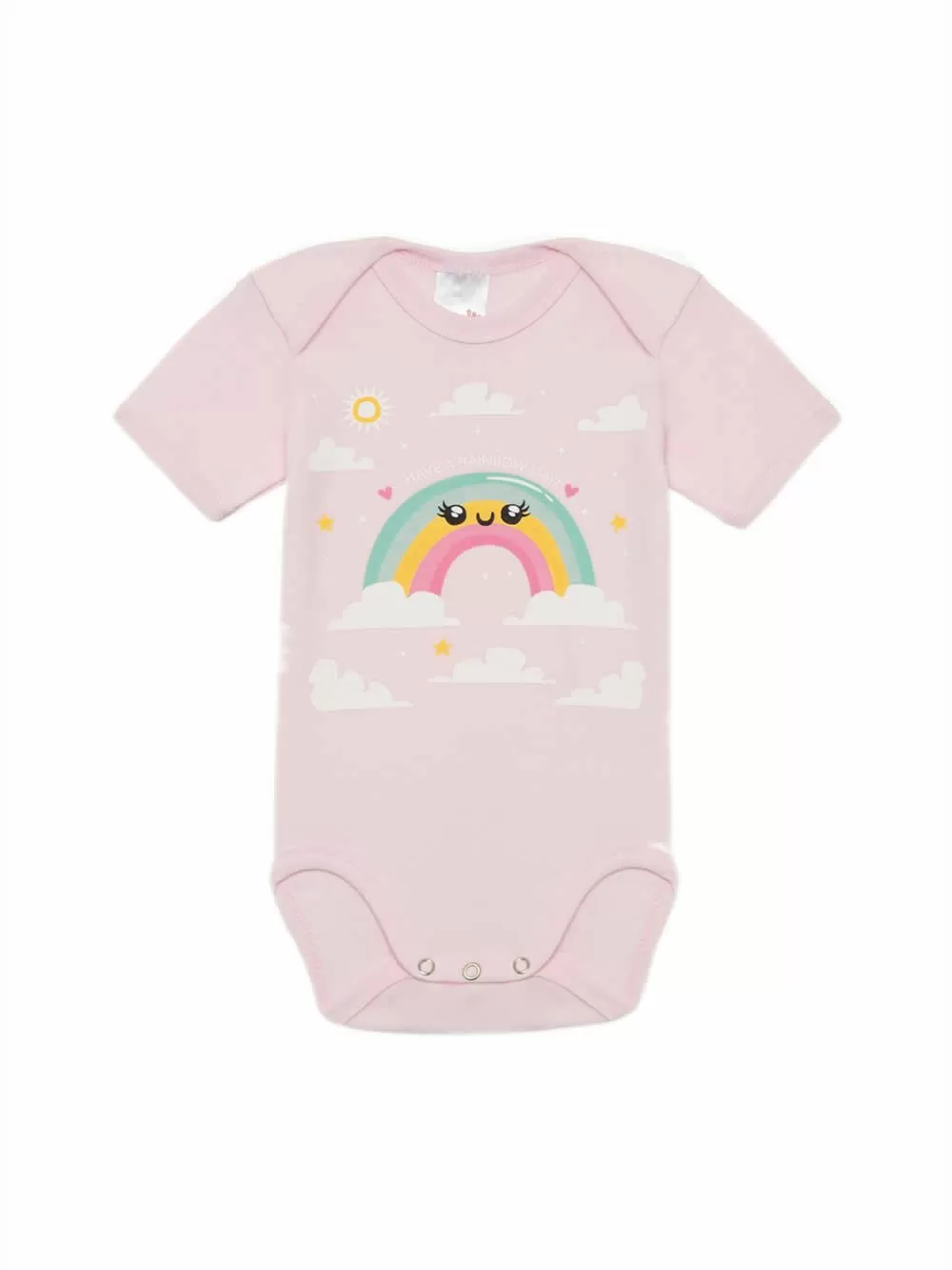 Βρεφικά Κορμάκια MINERVA Cute για Κορίτσι - 100% Αγνό Βαμβάκι - Πακέτο με 4