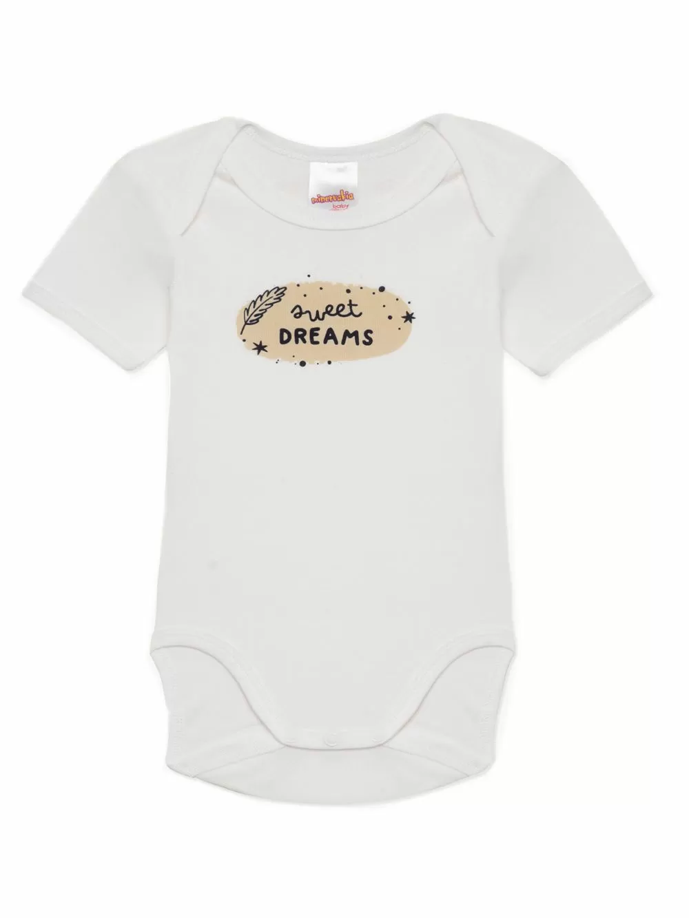 Βρεφικά Κορμάκια MINERVA Sweet Dreams για Αγόρι - 100% Αγνό Βαμβάκι - Πακέτο με 2