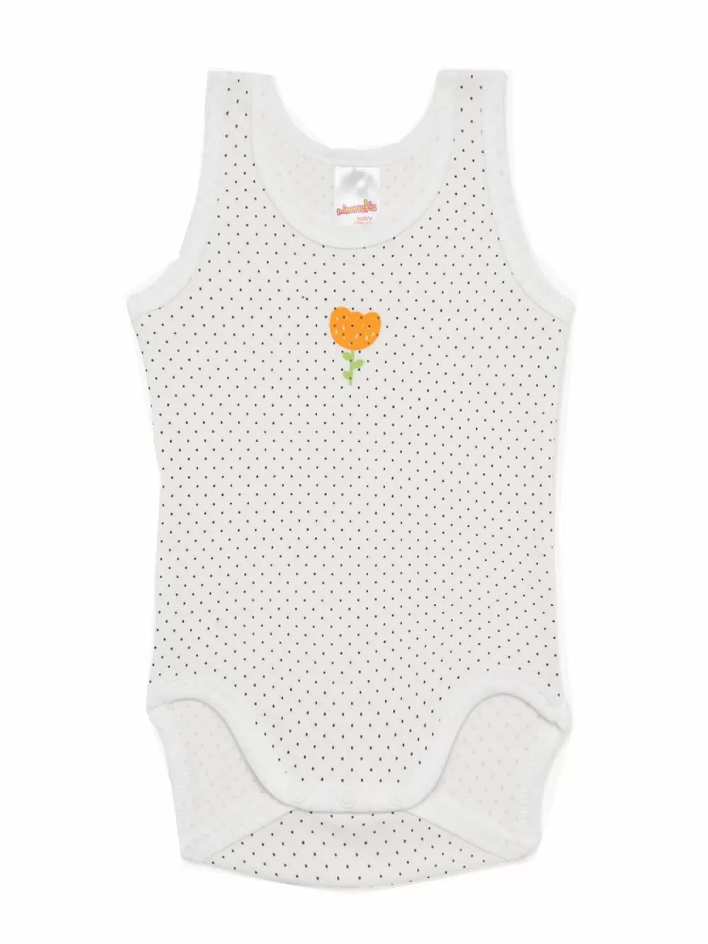 Βρεφικά Κορμάκια MINERVA Bee Sunshine για Κορίτσι - 100% Αγνό Βαμβάκι - Πακέτο με 3