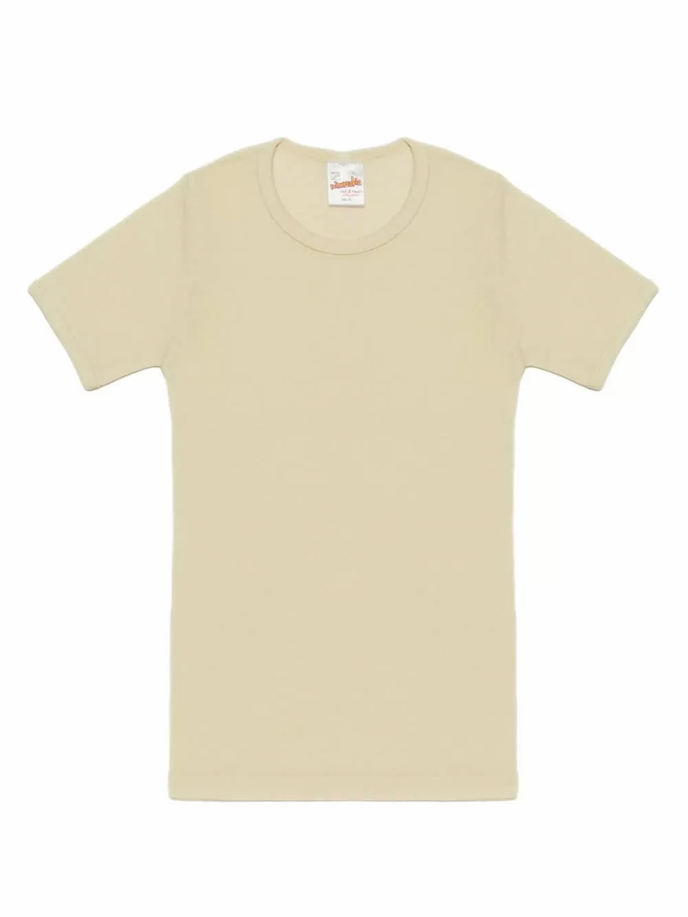 MINERVA Παιδική Φανέλα WOOL UNISEX - Κοντό Μανίκι - 100% Μάλλινη 