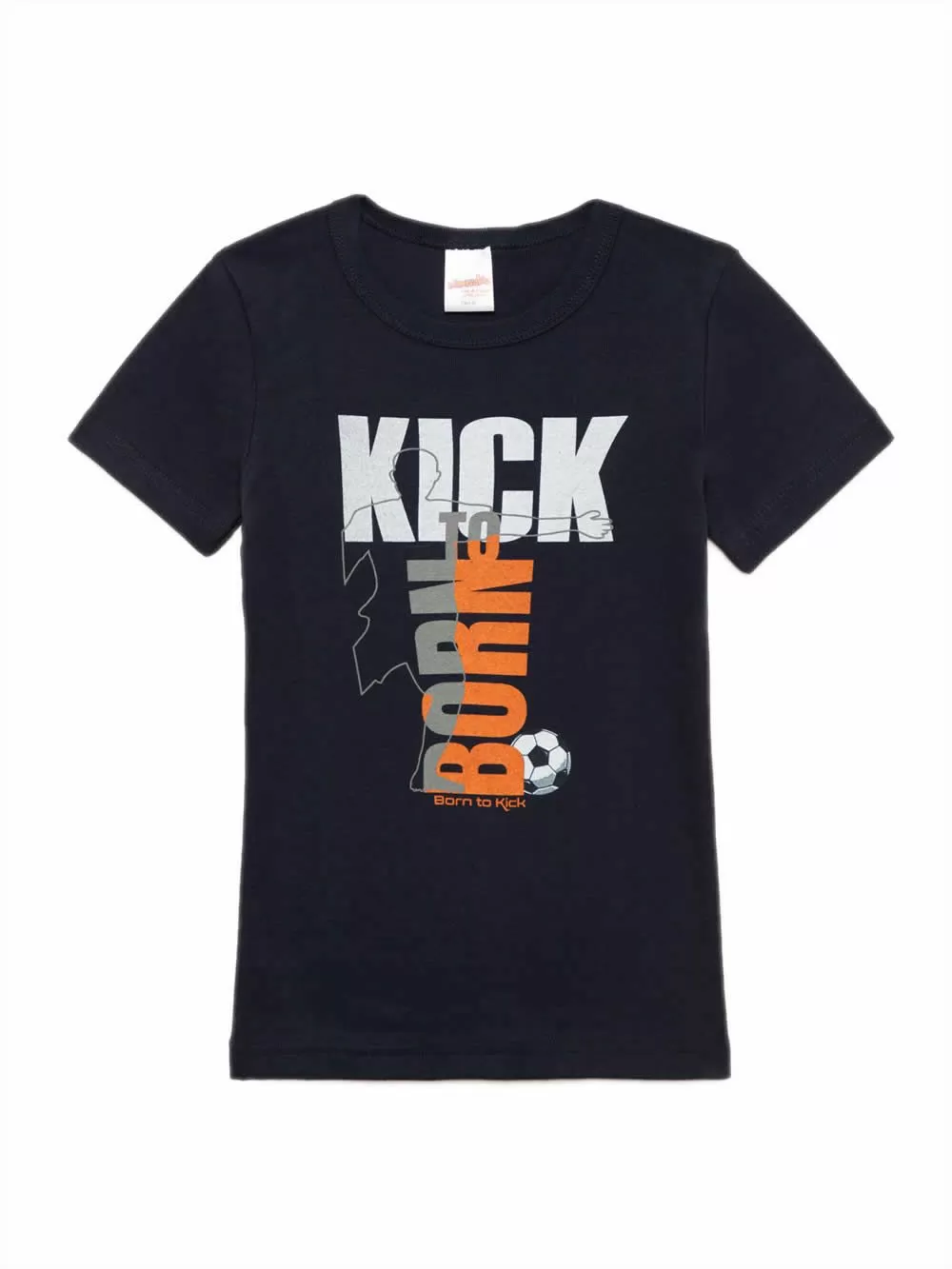 Παιδική Φανέλα MINERVA Kick για Αγόρι - Κοντό Μανίκι - 100% Βαμβακερή 