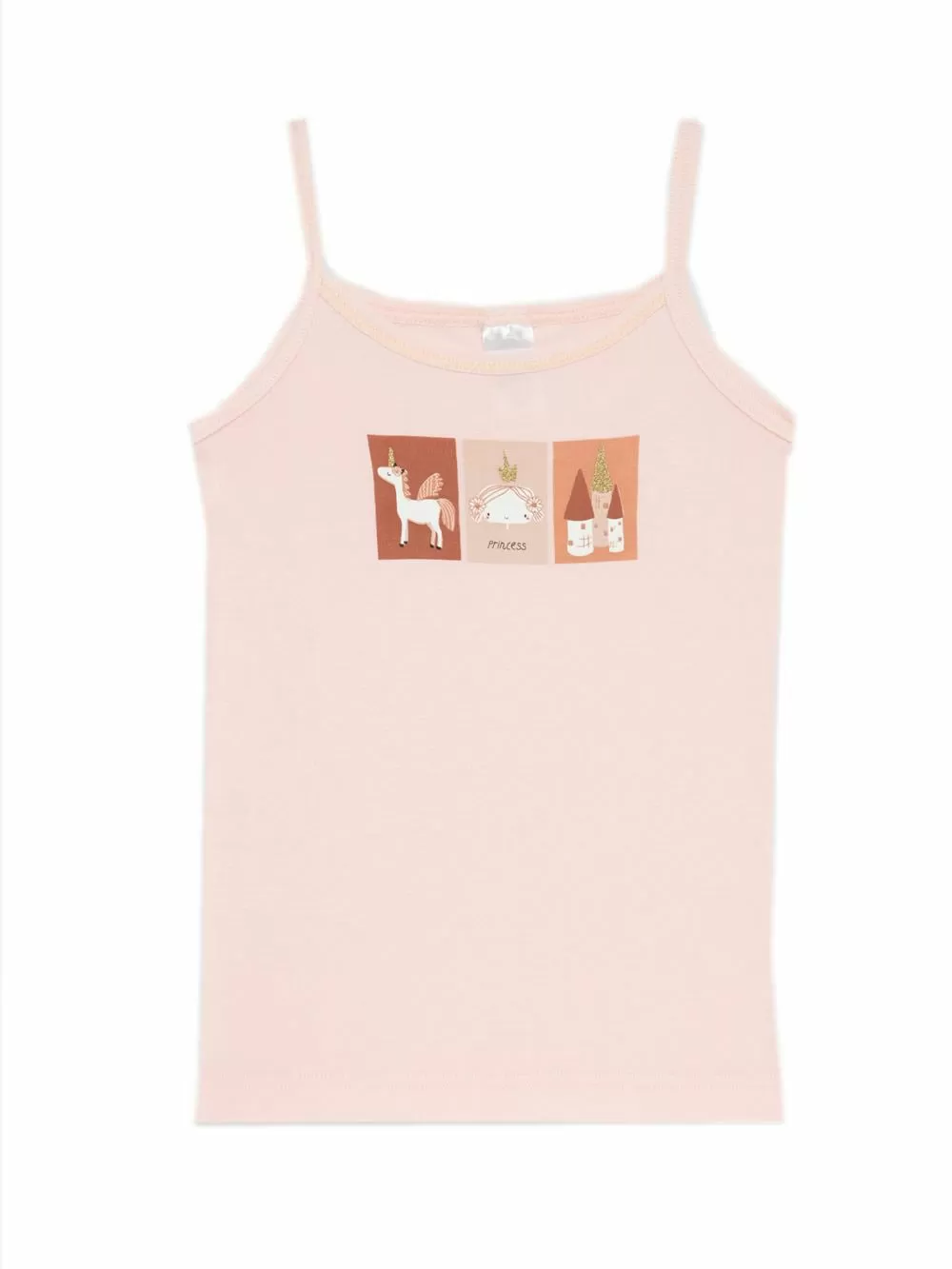 Εφηβική Φανέλα MINERVA για Κορίτσι Fairy Tale - Λεπτή Τιράντα - 100% Αγνό Βαμβάκι