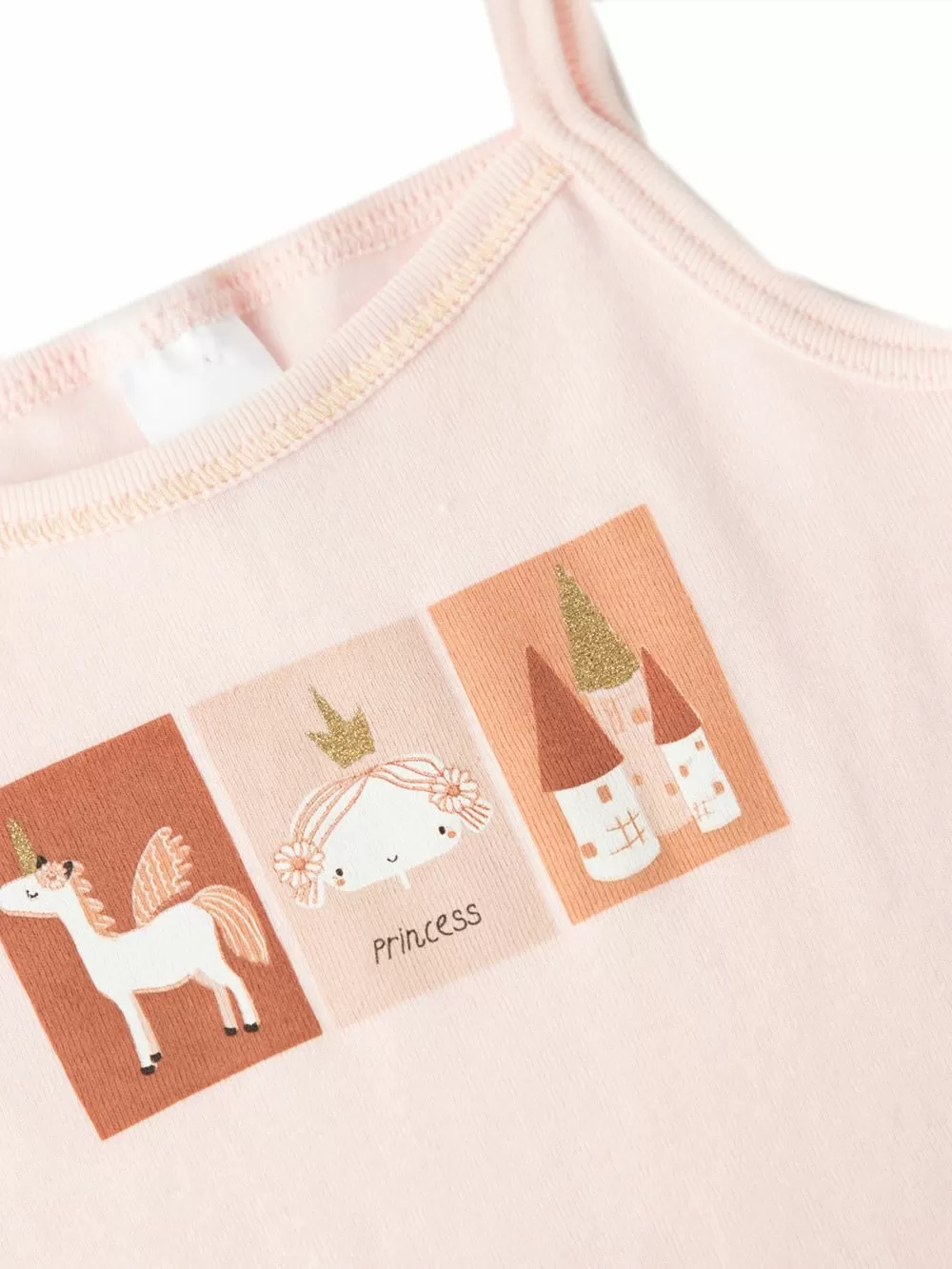 Εφηβική Φανέλα MINERVA για Κορίτσι Fairy Tale - Λεπτή Τιράντα - 100% Αγνό Βαμβάκι