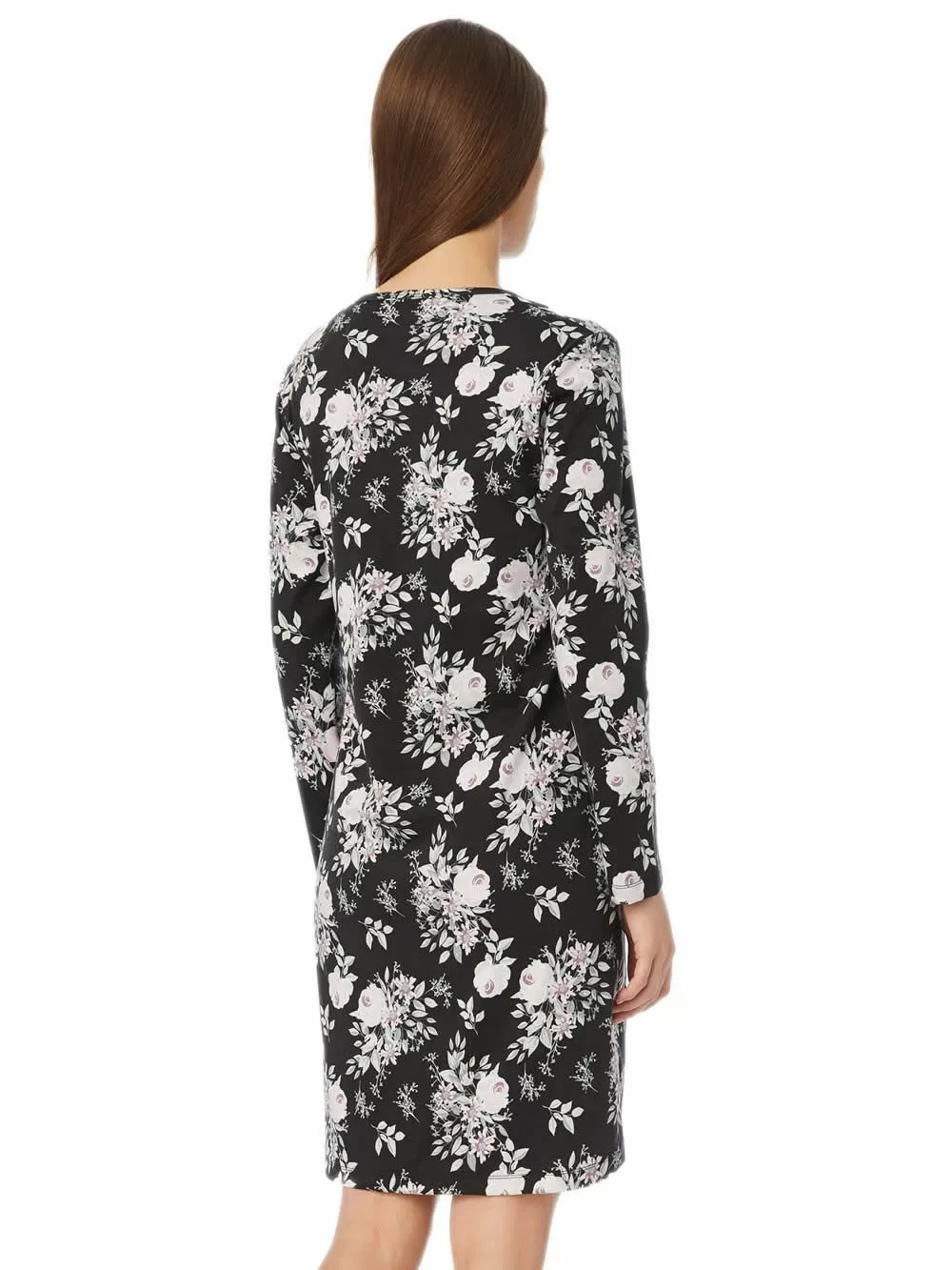 Γυναικείο Νυχτικό MINERVA Sunday - Νέα Μαμά - 100% Βαμβακερό 