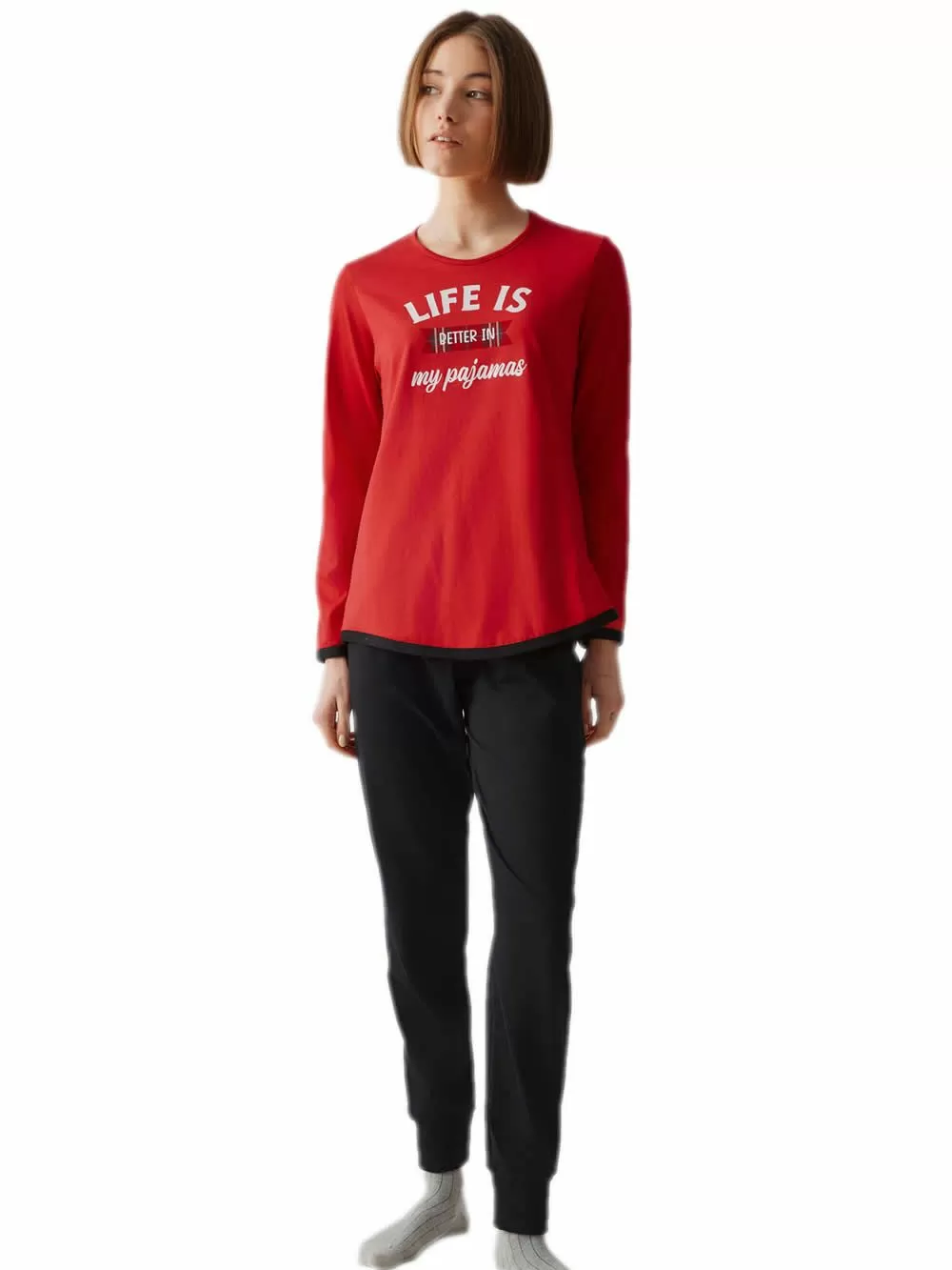 Γυναικεία Πυτζάμα MINERVA Dreamer - 100% Βαμβάκι Interlock