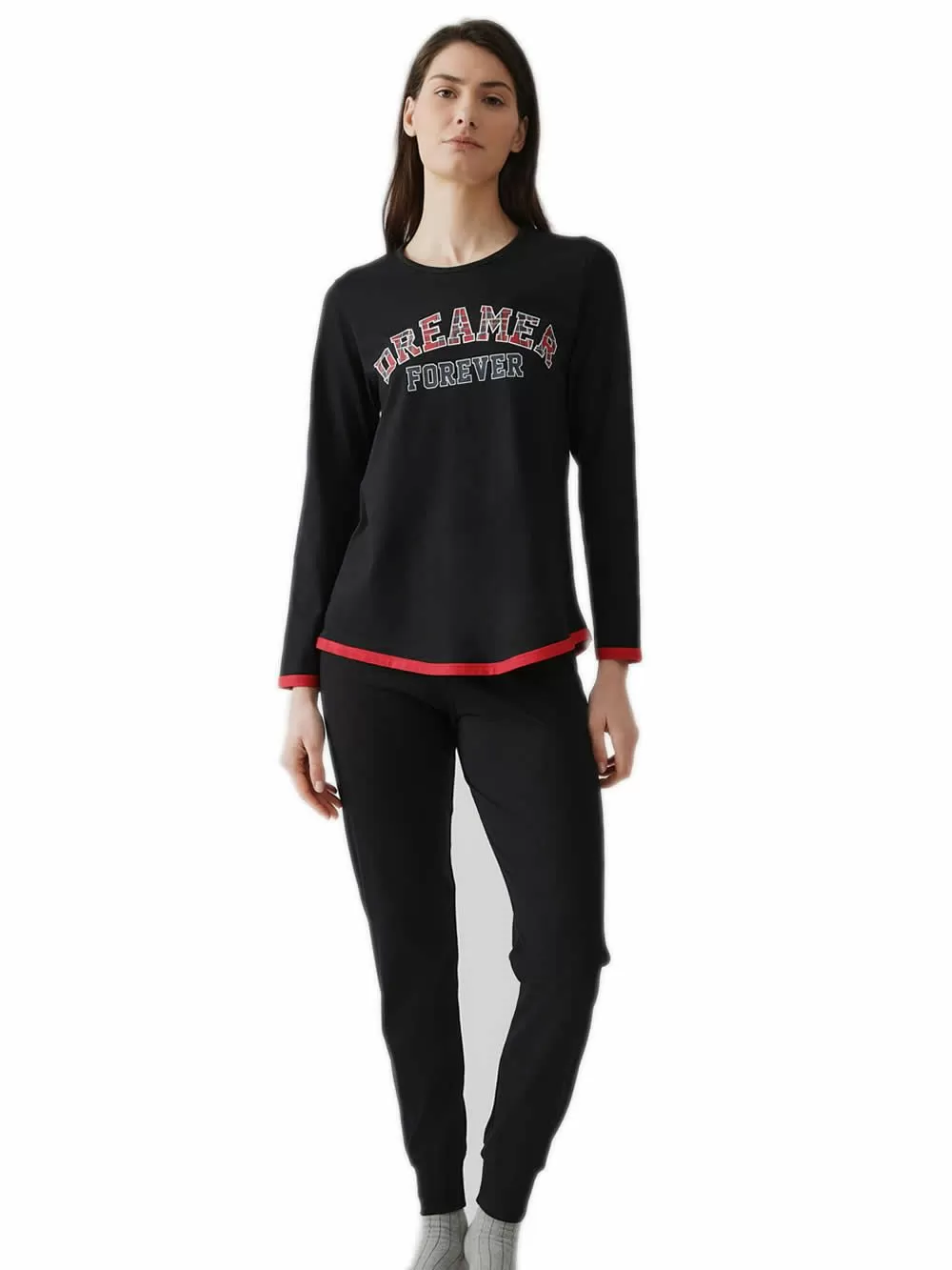 Γυναικεία Πυτζάμα MINERVA Dreamer - 100% Βαμβάκι Interlock