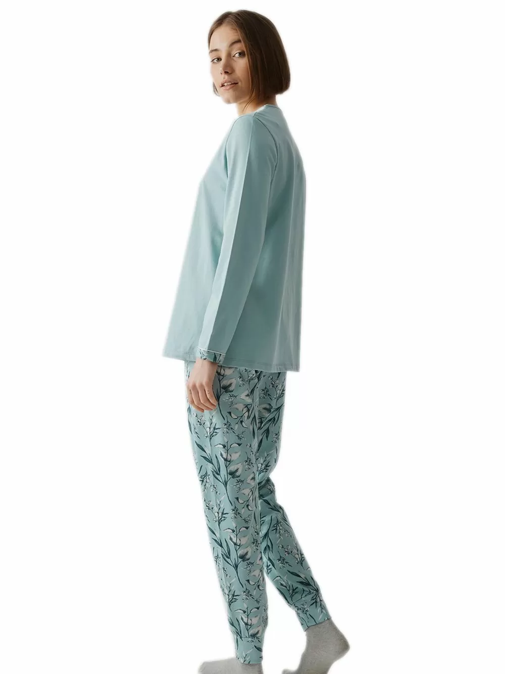 Γυναικεία Πυτζάμα MINERVA Naturally - 100% Βαμβάκι Interlock