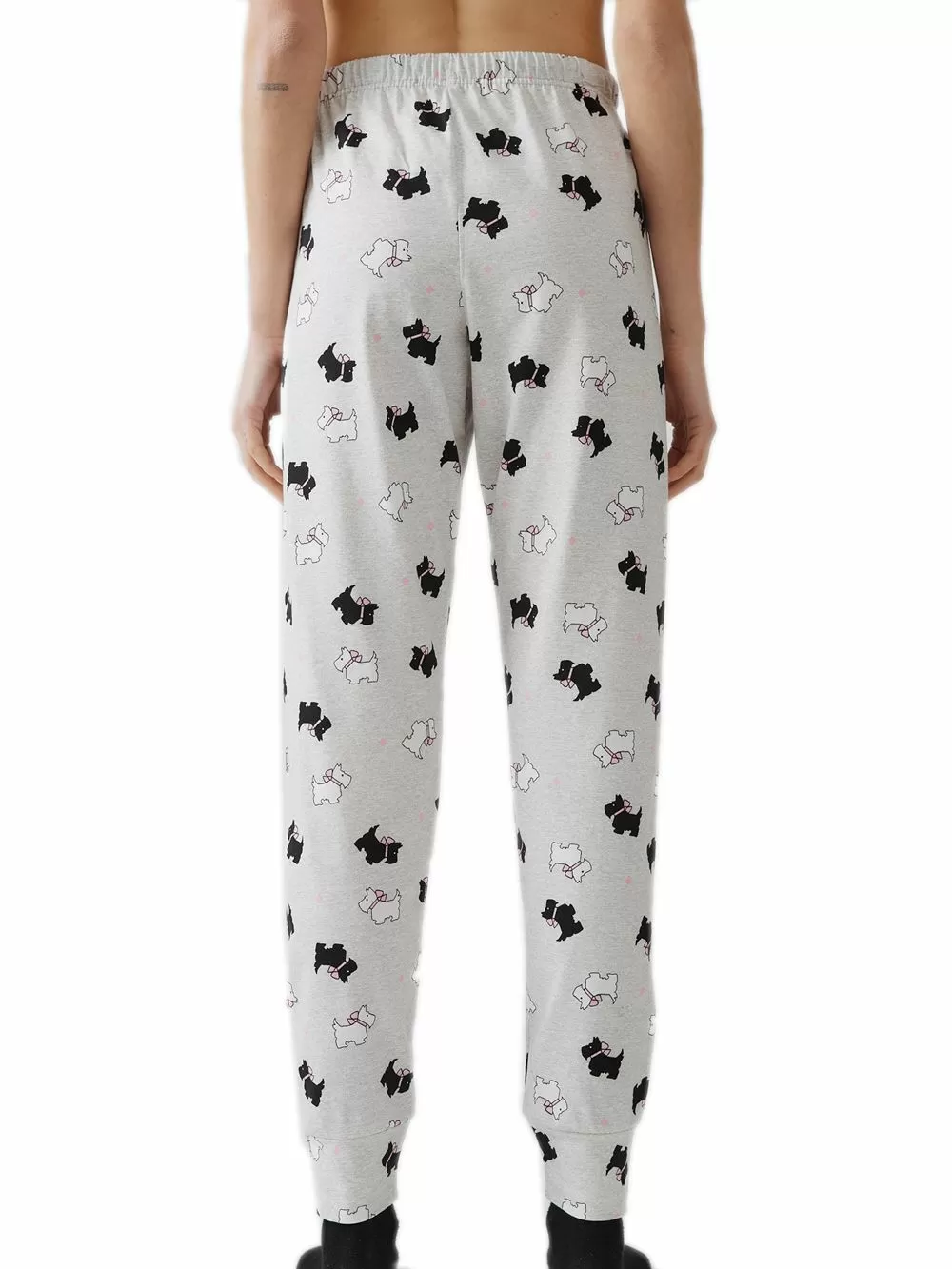 Γυναικείο Παντελόνι MINERVA Print - 100% Βαμβάκι Interlock