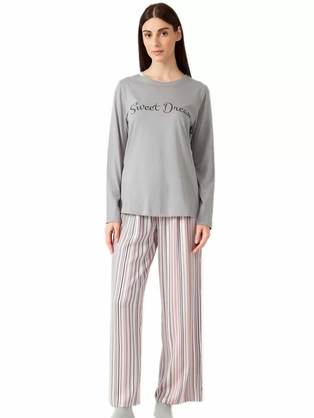 Γυναικεία Πυτζάμα MINERVA Sweet Dreams - Απαλό Modal/Βαμβάκι