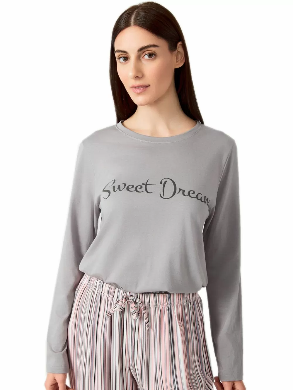 Γυναικεία Πυτζάμα MINERVA Sweet Dreams - Απαλό Modal/Βαμβάκι