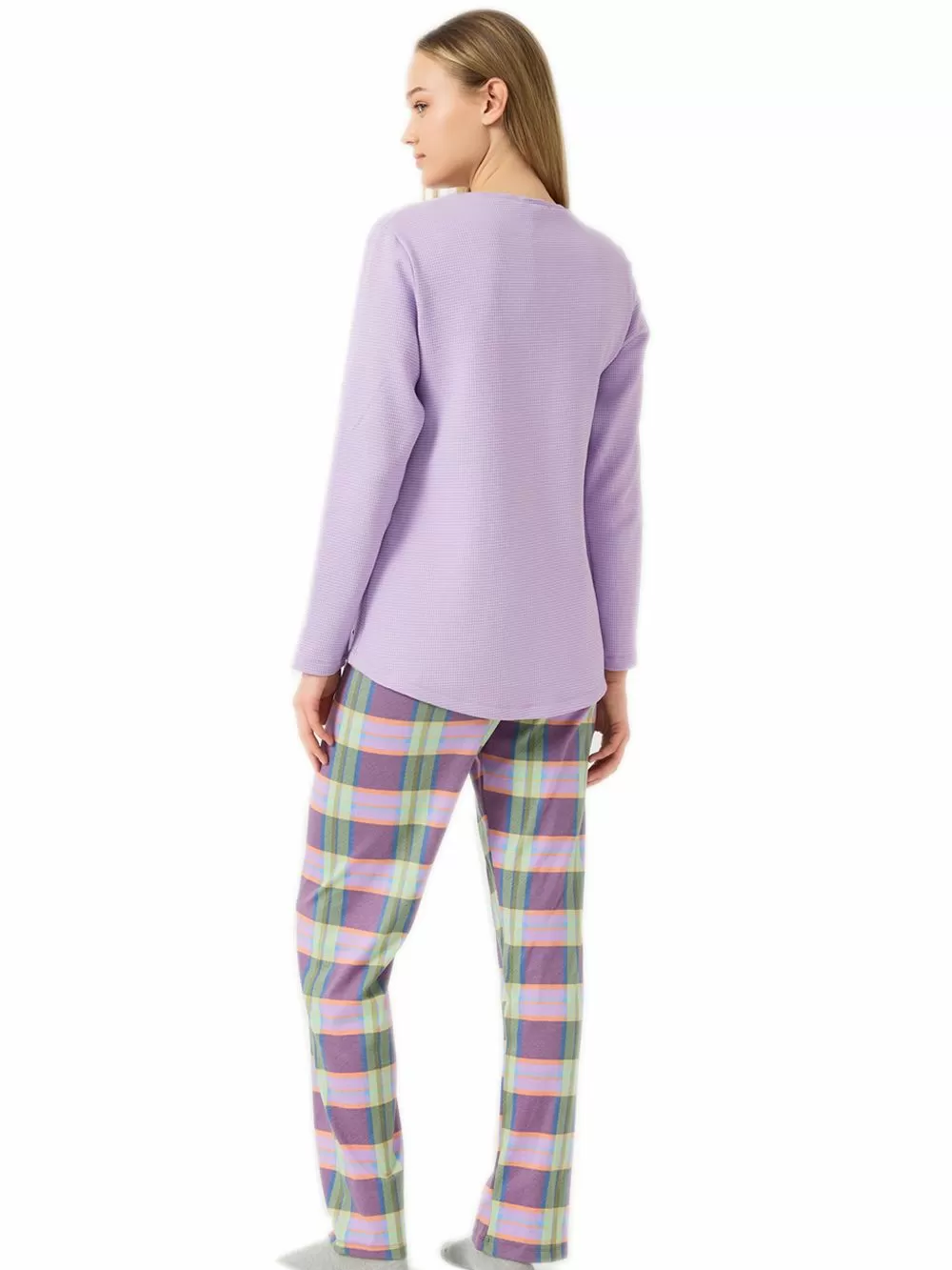 Γυναικεία Πυτζάμα MINERVA Waffle - 100% Ποιοτικό Βαμβάκι