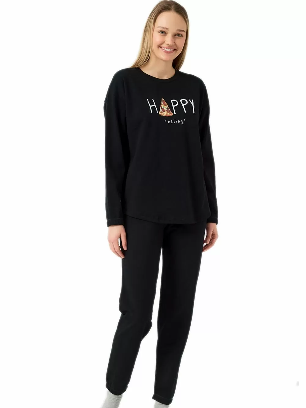 Γυναικεία Homewear Φόρμα MINERVA Follow Me Φούτερ - 100% Βαμβάκι Interlock