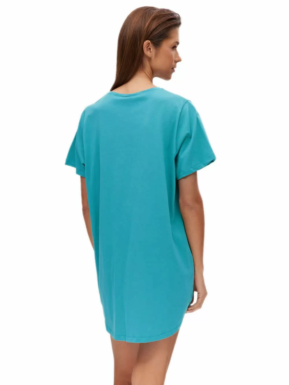 Γυναικείο Φόρεμα MINERVA Boyfriend Paintings - 100% Βαμβακερό - Animal Σχέδιο Καρδιάς