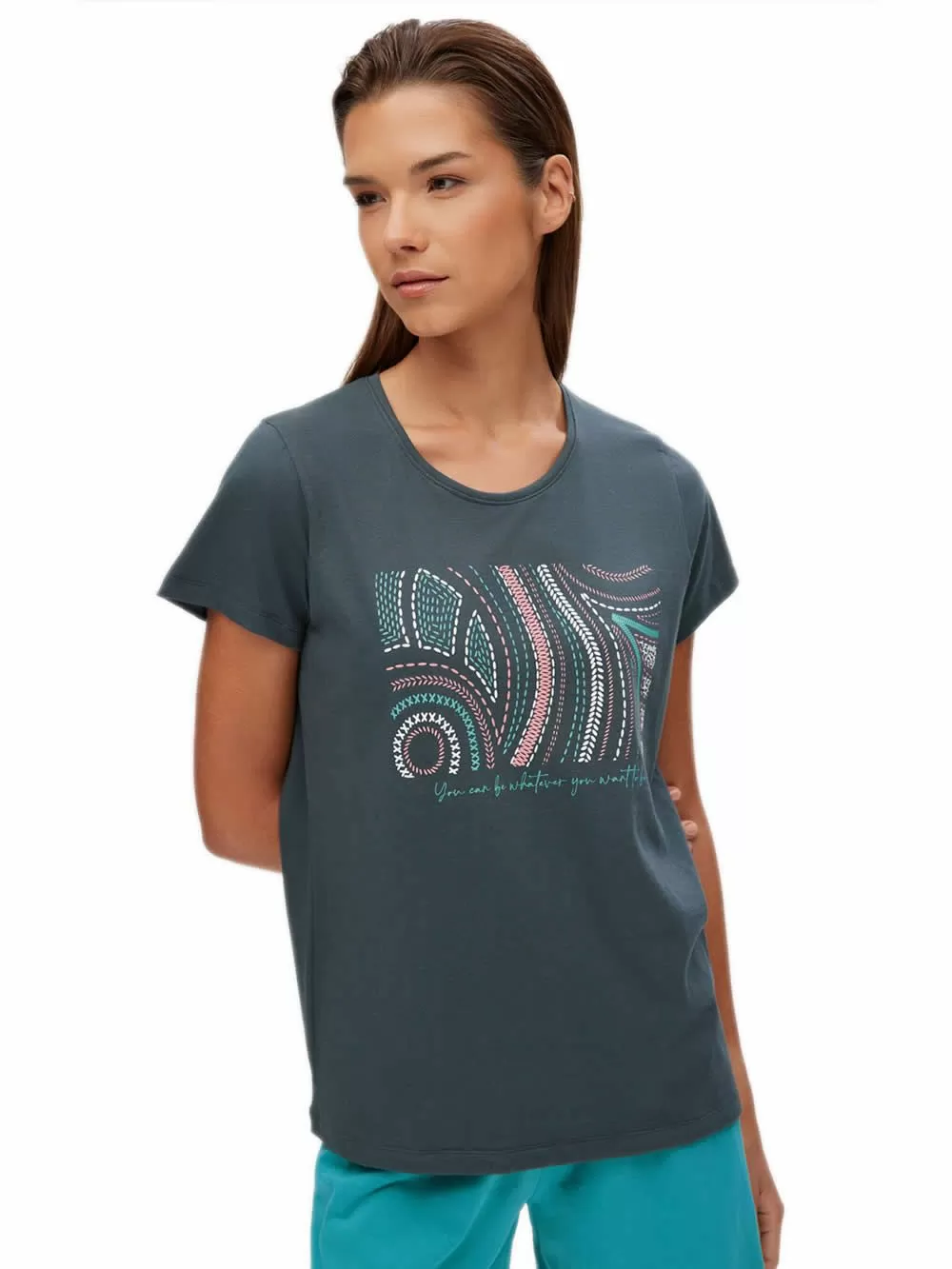 Γυναικεία Πυτζάμα MINERVA Paintings - 100% Βαμβακερή