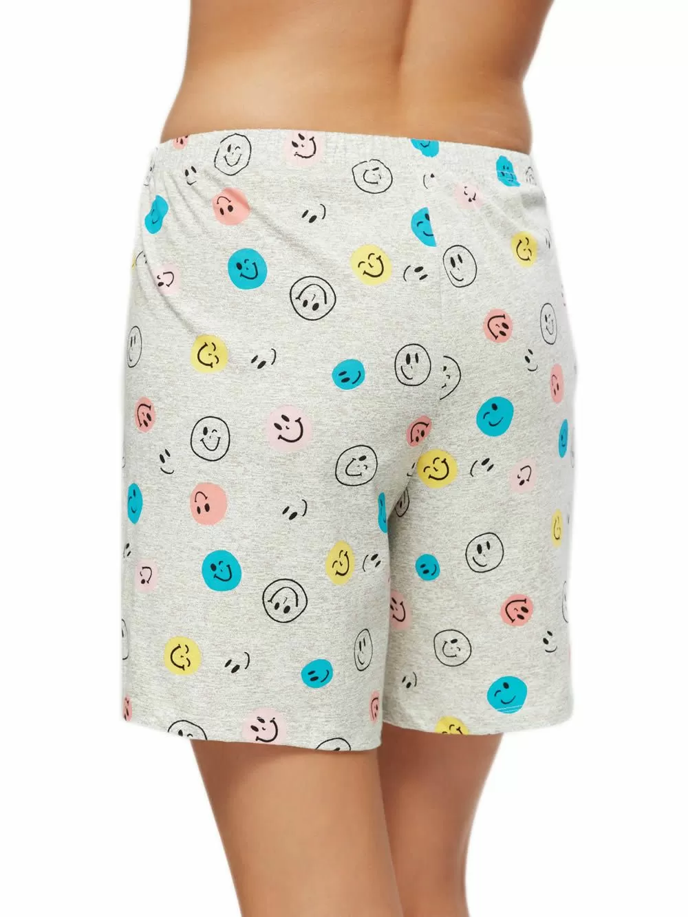 MINERVA Γυναικείο Μακρύ Σορτς Smile - 100% Βαμβακερό 