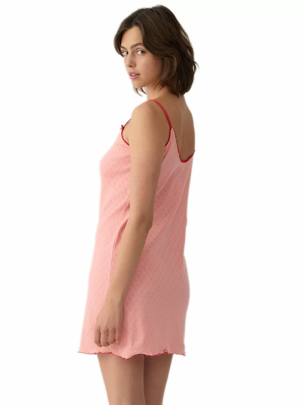 Γυναικείο Νυχτικό MINERVA - 100% Αγνό Βαμβάκι - Κόσμημα Cherries