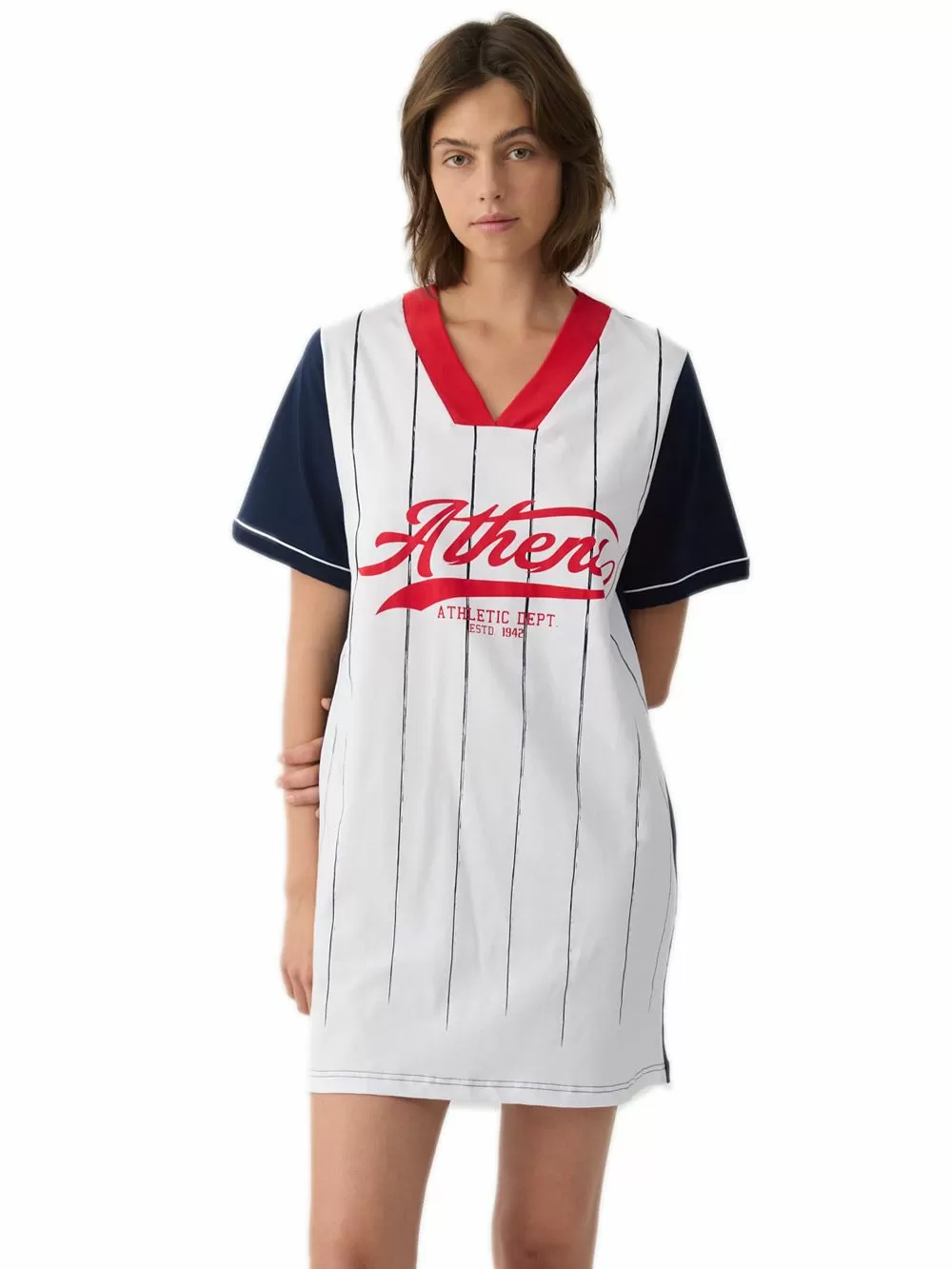 Γυναικείο Φόρεμα MINERVA Boyfriend Athens - 100% Βαμβακερό 