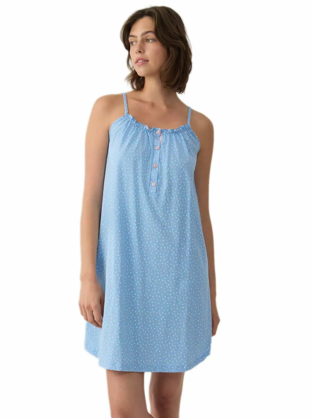 Γυναικείο Νυχτικό MINERVA Maternity - 100% Βαμβακερό