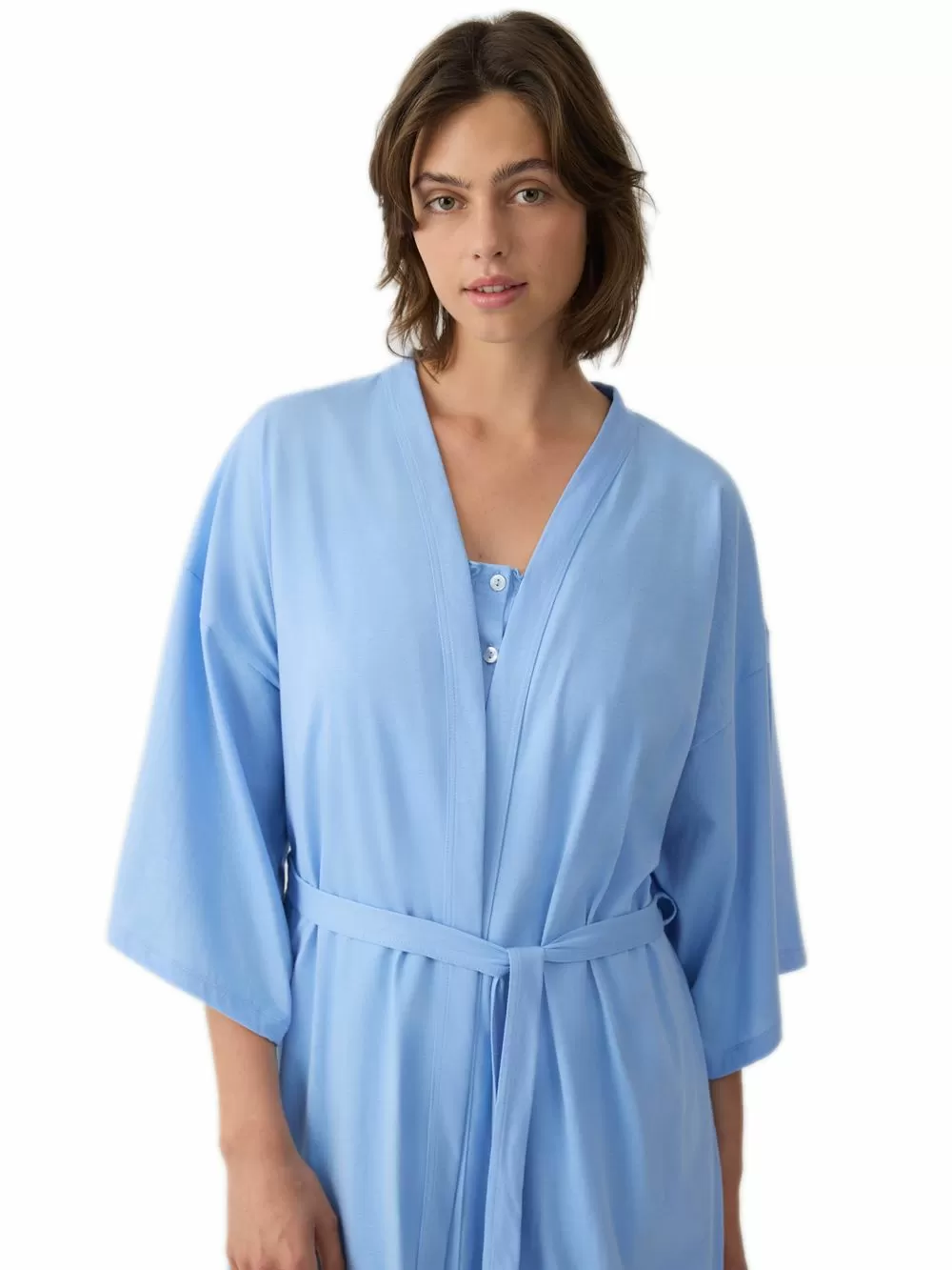 Γυναικεία Ρόμπα MINERVA Uni - 100% Βαμβακερή