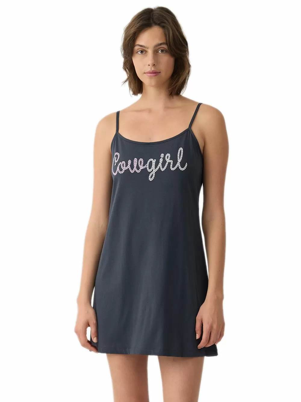 Γυναικείο Νυχτικό MINERVA Cowgirl - 100% Βαμβακερό