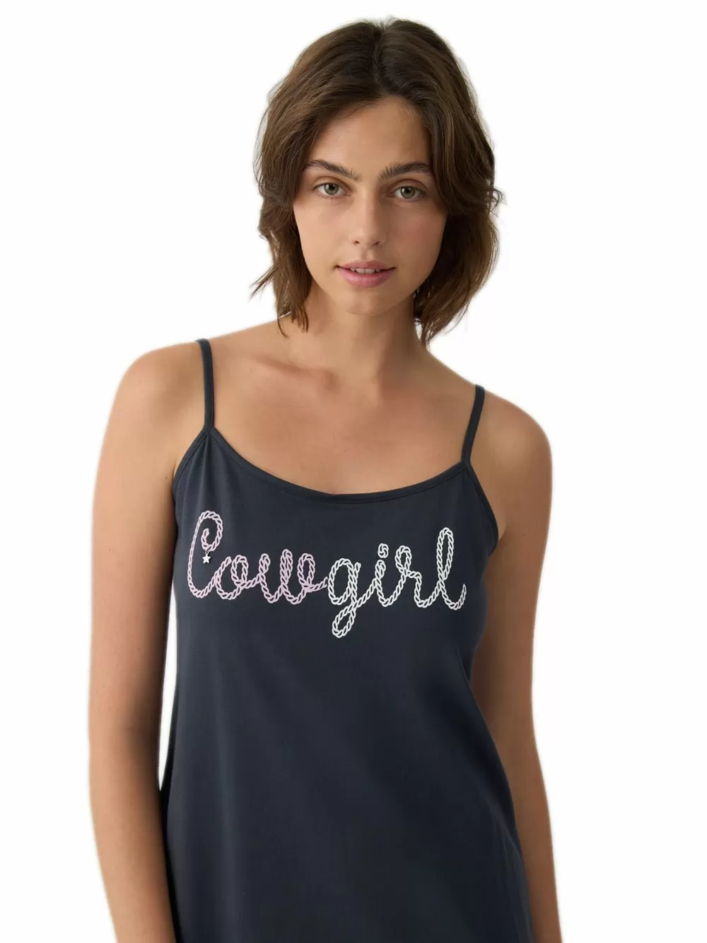 Γυναικείο Νυχτικό MINERVA Cowgirl - 100% Βαμβακερό