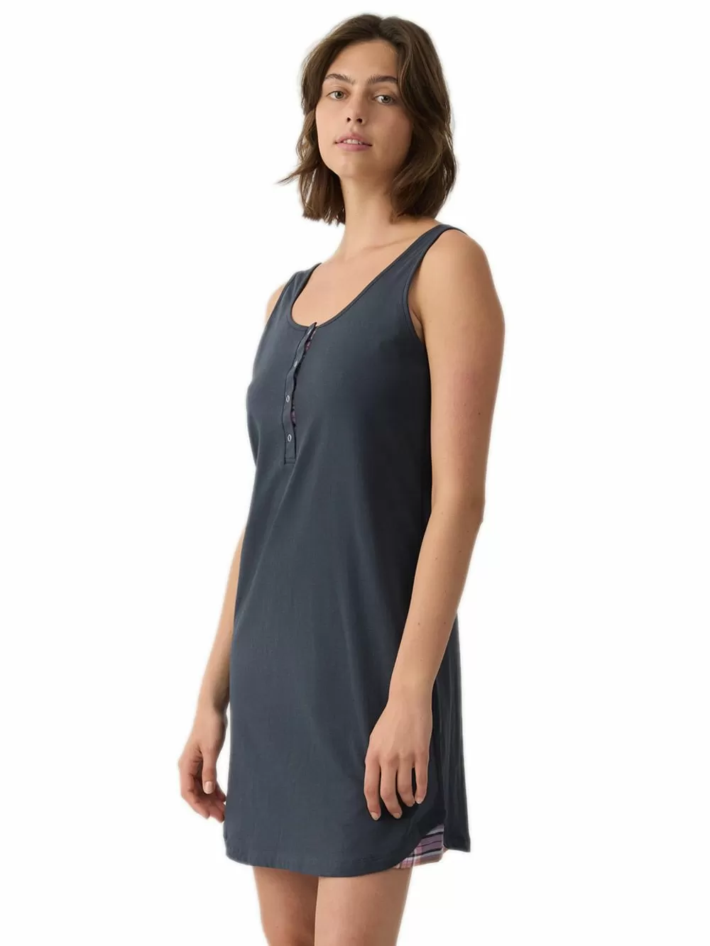 Γυναικείο Νυχτικό MINERVA - 100% Βαμβακερό - Νέα Μαμά