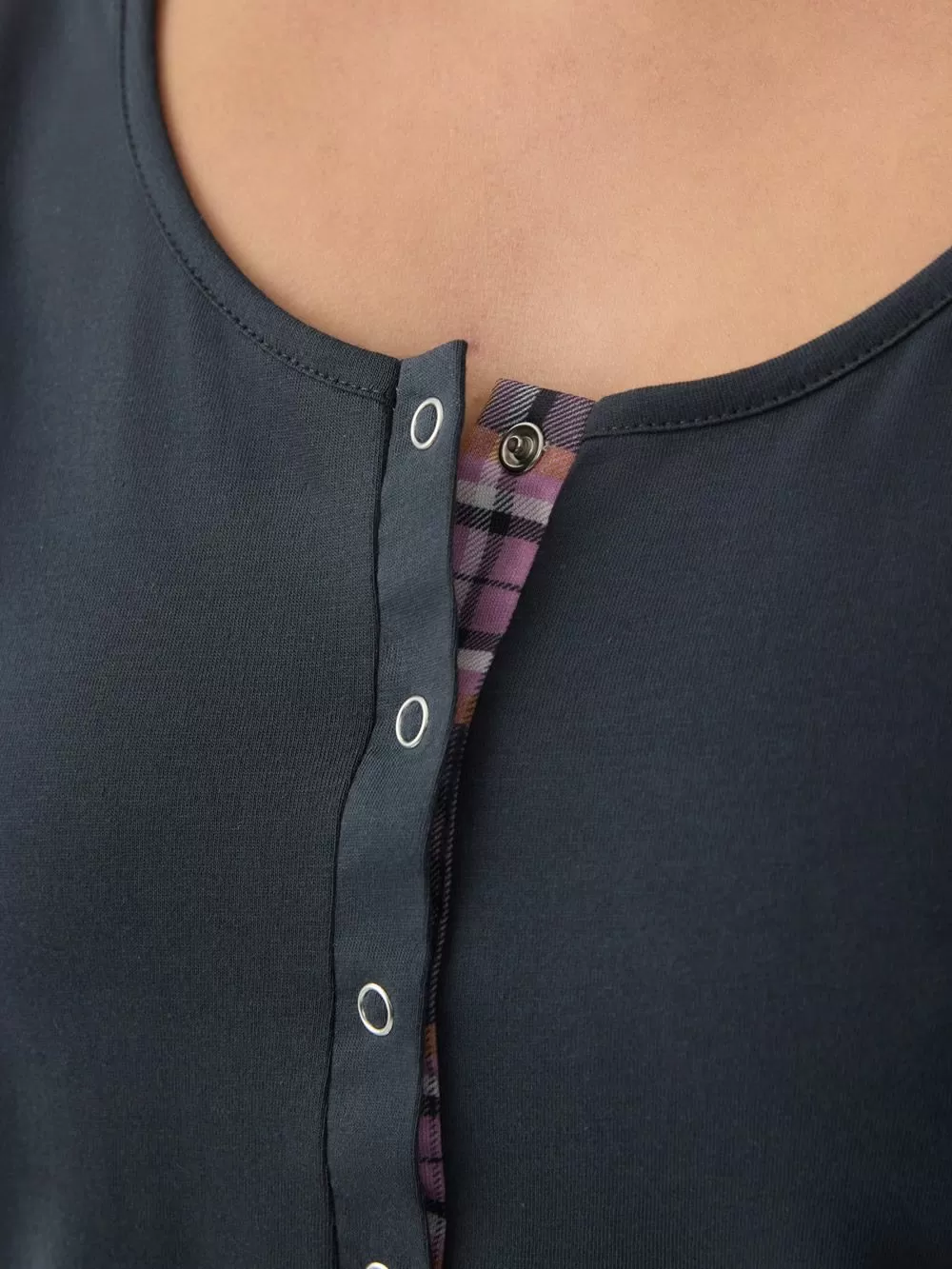 Γυναικείο Νυχτικό MINERVA - 100% Βαμβακερό - Νέα Μαμά