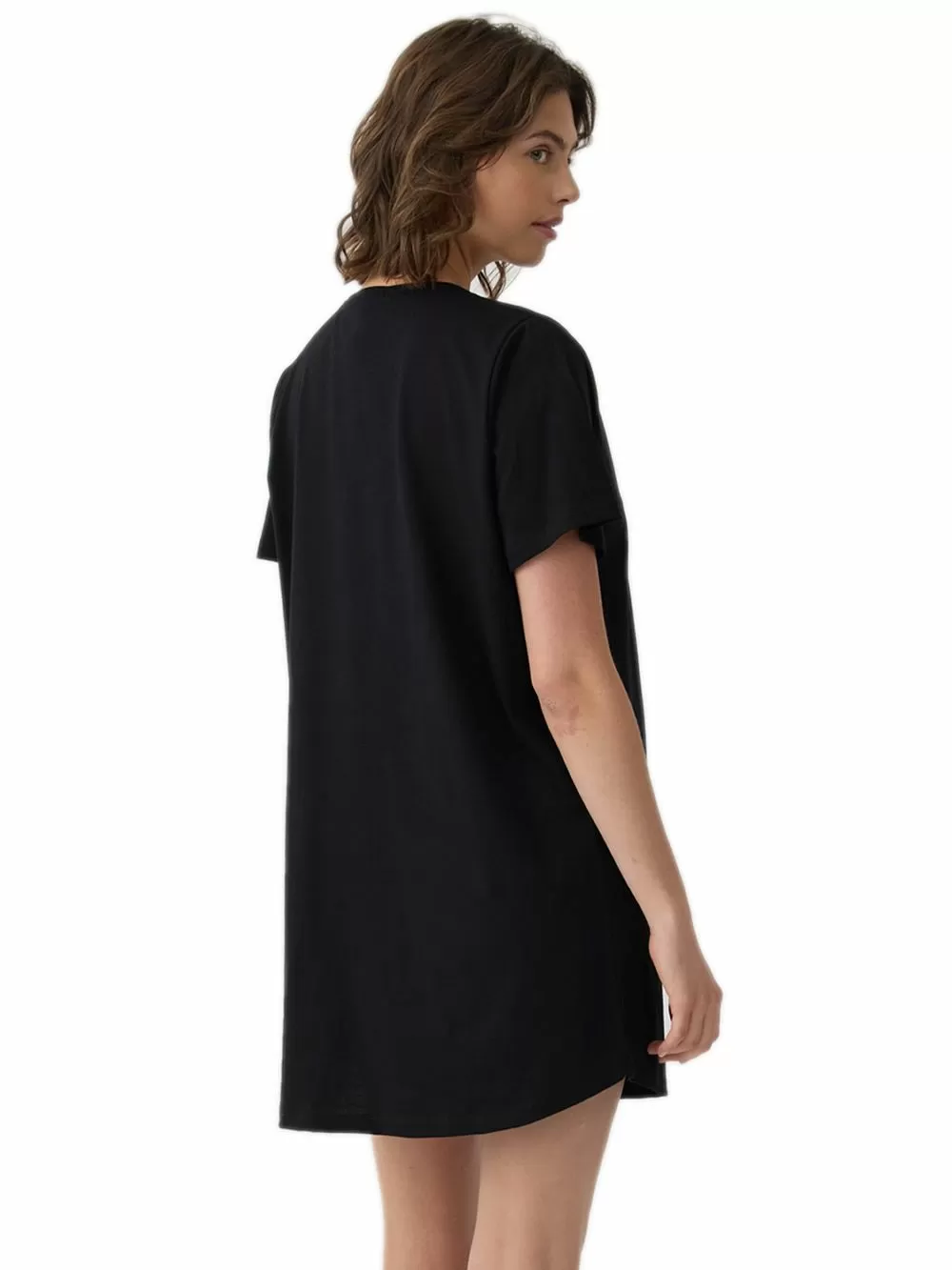 T-Shirt Dress MINERVA Life - 100% Βαμβακερό - Animal Φιόγκος