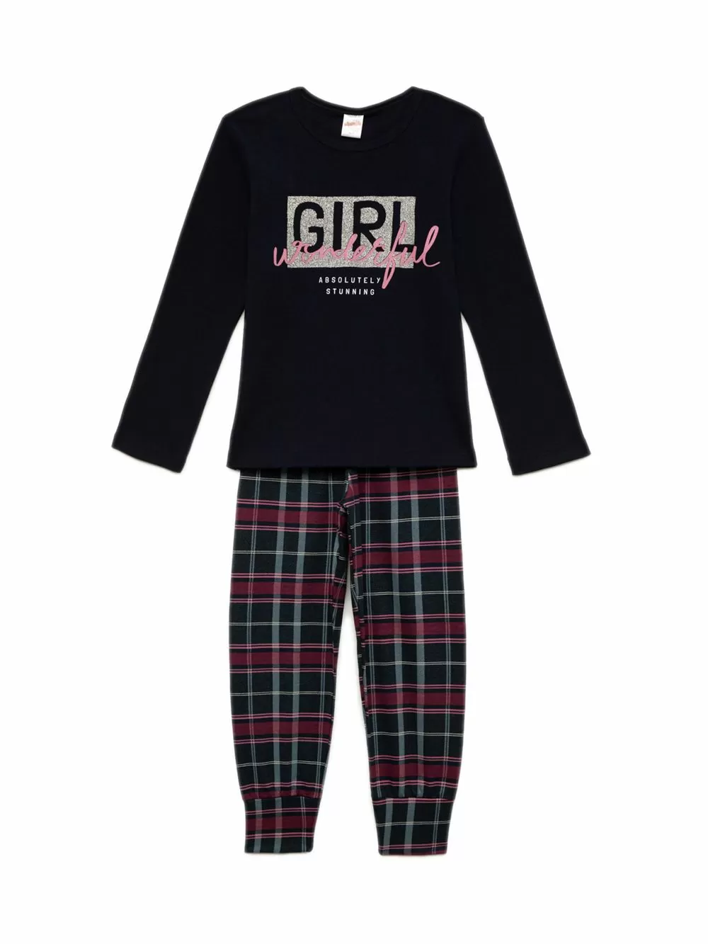 Εφηβική Πυτζάμα MINERVA Wonderful για Κορίτσι - 100% Αγνό Βαμβάκι 