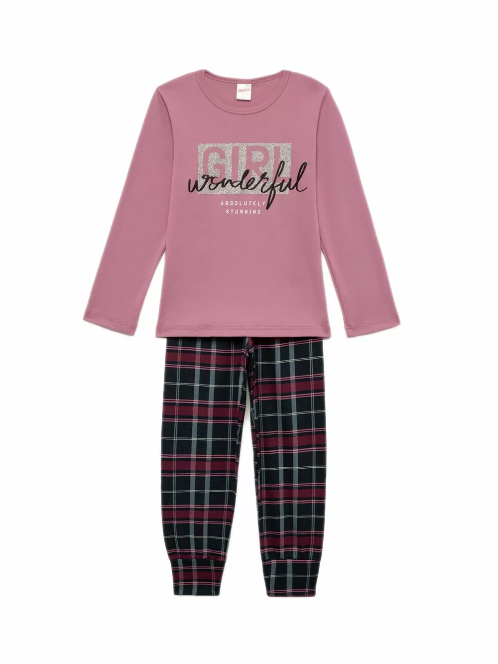 Εφηβική Πυτζάμα MINERVA Wonderful για Κορίτσι - 100% Αγνό Βαμβάκι 