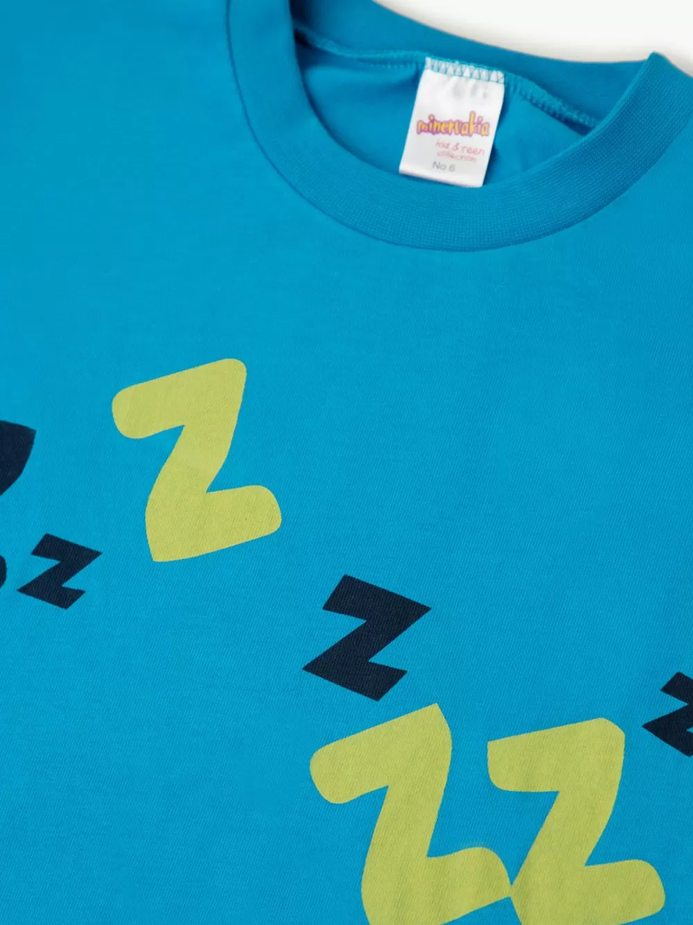 Εφηβική Πυτζάμα MINERVA Zzzz για Αγόρι - 100% Αγνό Βαμβάκι 