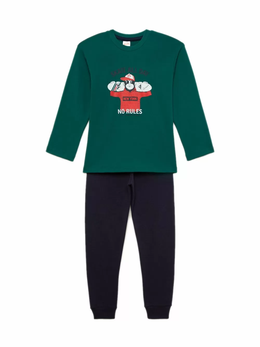 Παιδική Πυτζάμα MINERVA Cartoon για Αγόρι - 100% Αγνό Βαμβάκι 