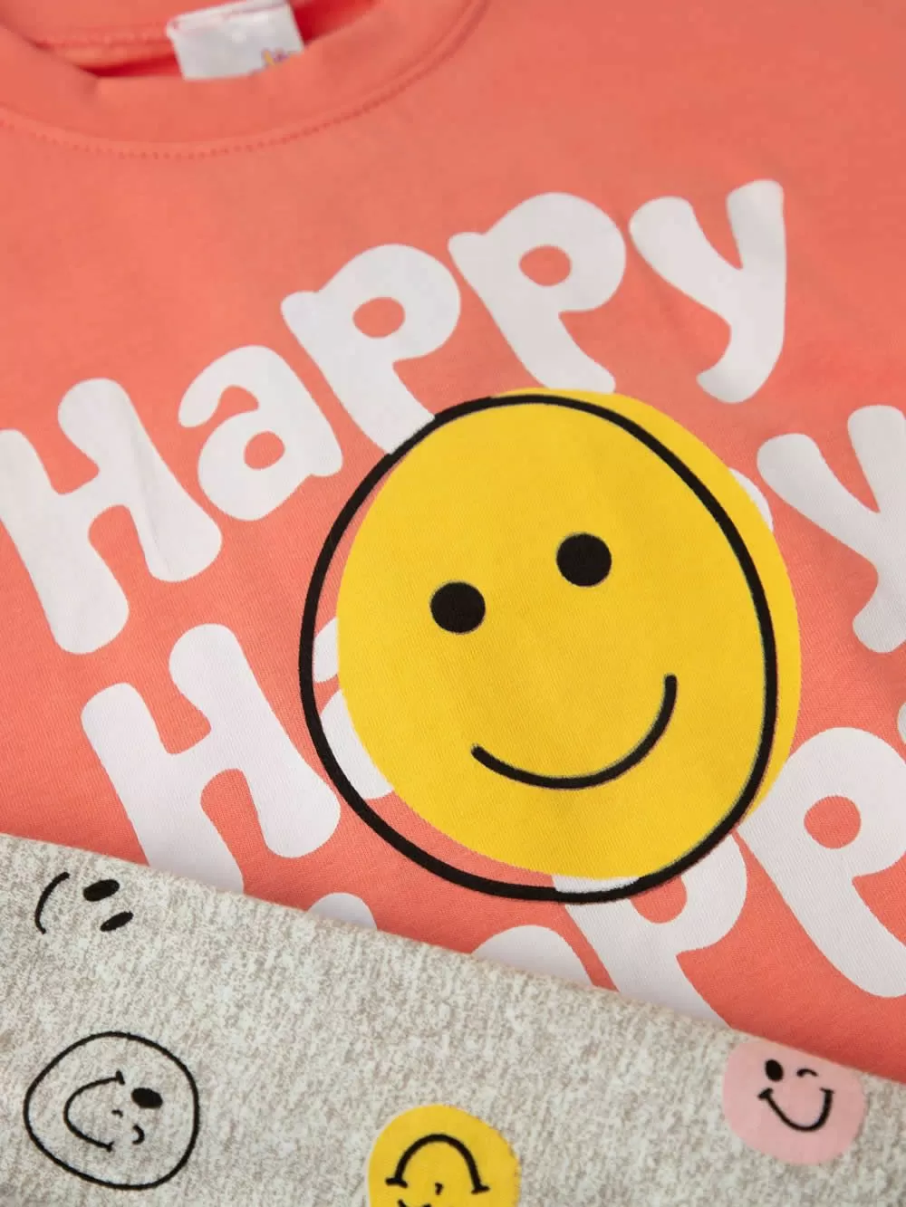 Βρεφική Πυτζάμα MINERVA για Κορίτσι Happy Smile - 100% Αγνό Βαμβάκι