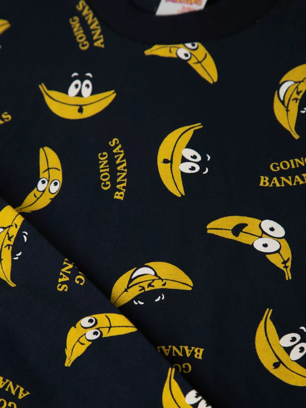 Βρεφική Πυτζάμα MINERVA για Αγόρι Bananas - 100% Αγνό Βαμβάκι