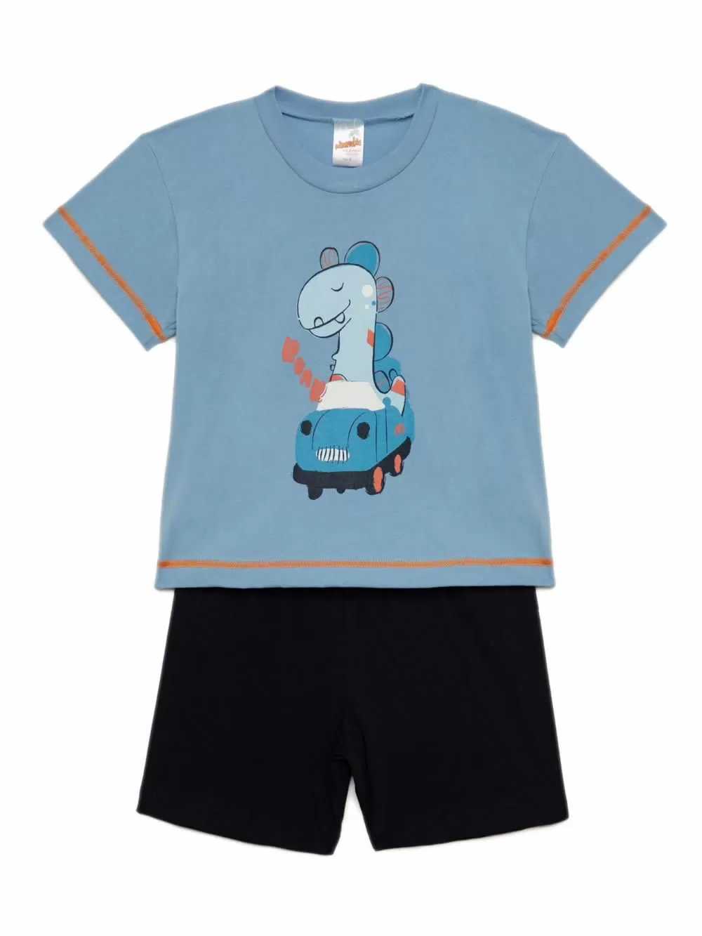 Βρεφική Πυτζάμα MINERVA για Αγόρι Baby Dino - 100% Αγνό Βαμβάκι