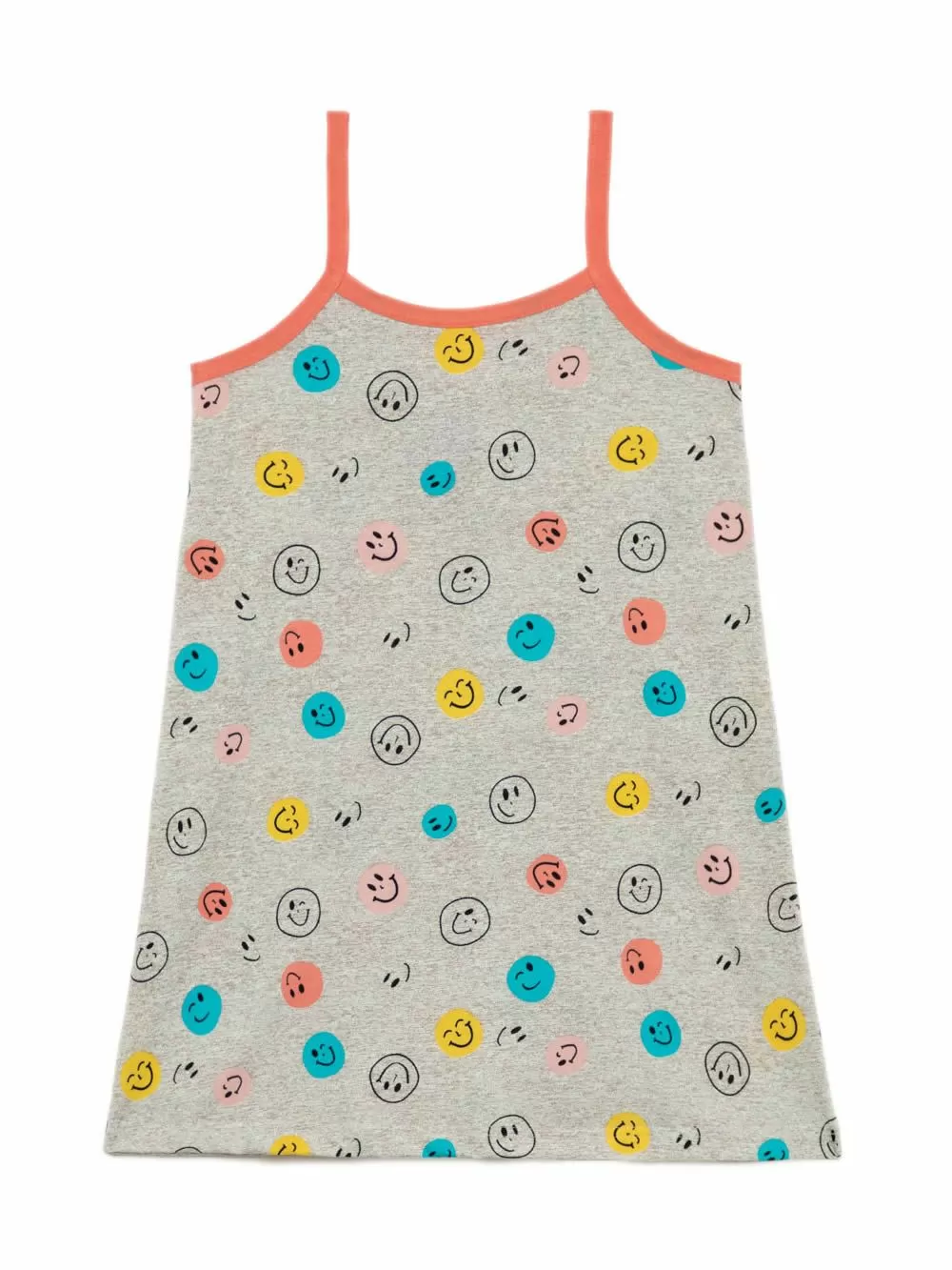 Εφηβικό Νυχτικό MINERVA Smiles για Κορίτσι - 100% Αγνό Βαμβάκι 