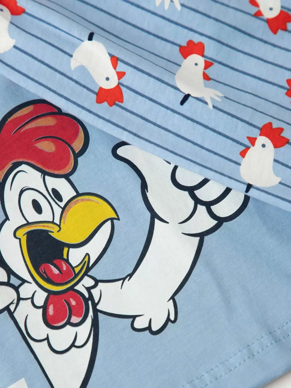 Παιδική Πυτζάμα MINERVA για Αγόρι Roosters - 100% Aγνό Βαμβάκι