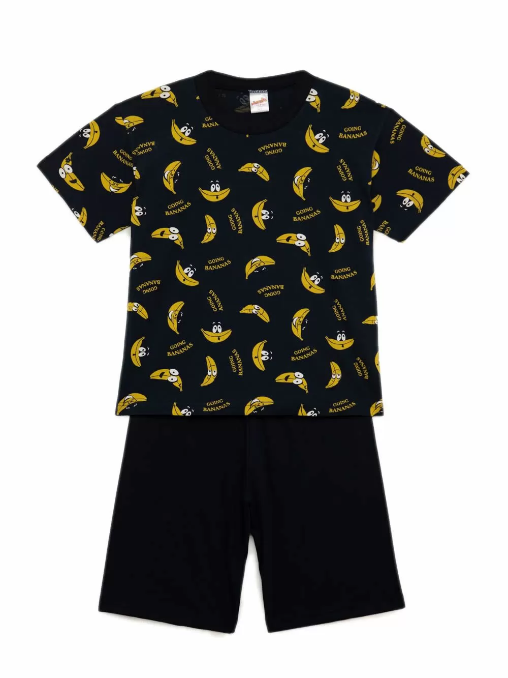Παιδική Πυτζάμα MINERVA για Αγόρι Bananas - 100% Aγνό Βαμβάκι