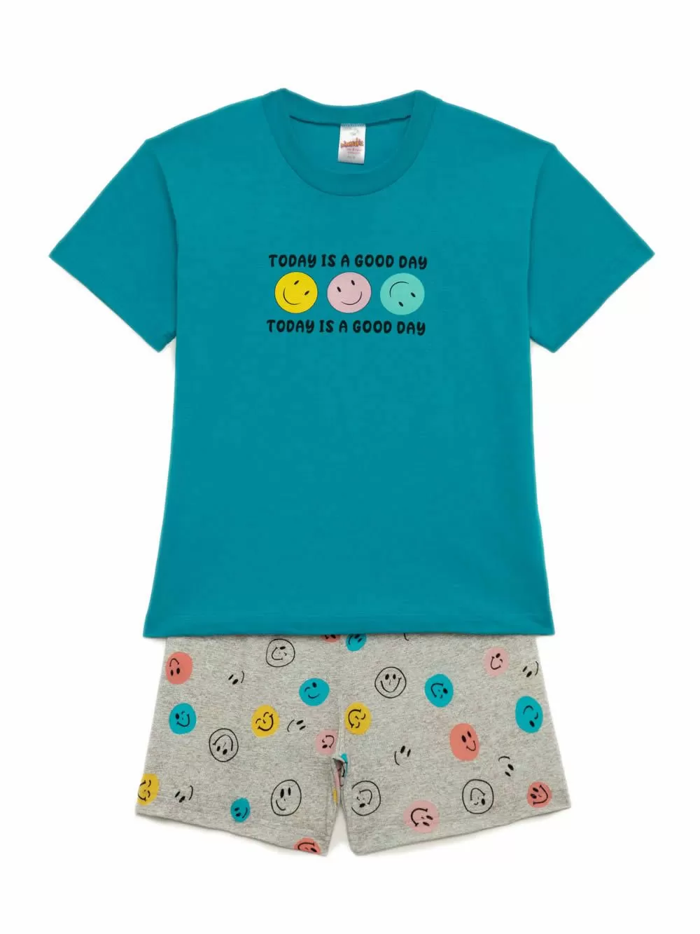 Παιδική Πυτζάμα MINERVA για Αγόρι Smiles - 100% Aγνό Βαμβάκι