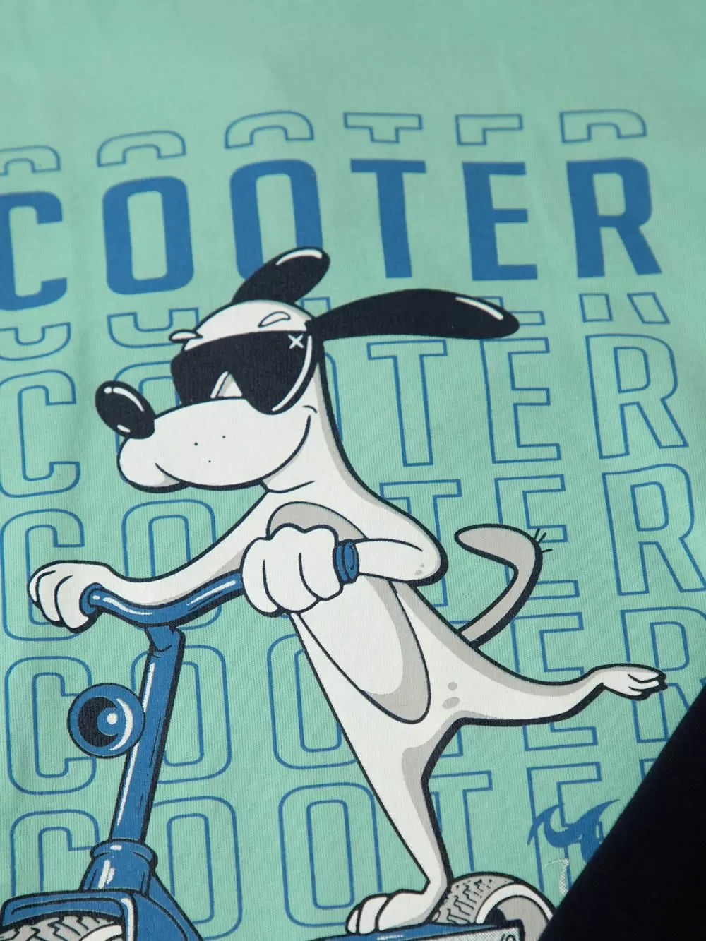 Παιδική Πυτζάμα MINERVA για Αγόρι Scooter - 100% Aγνό Βαμβάκι