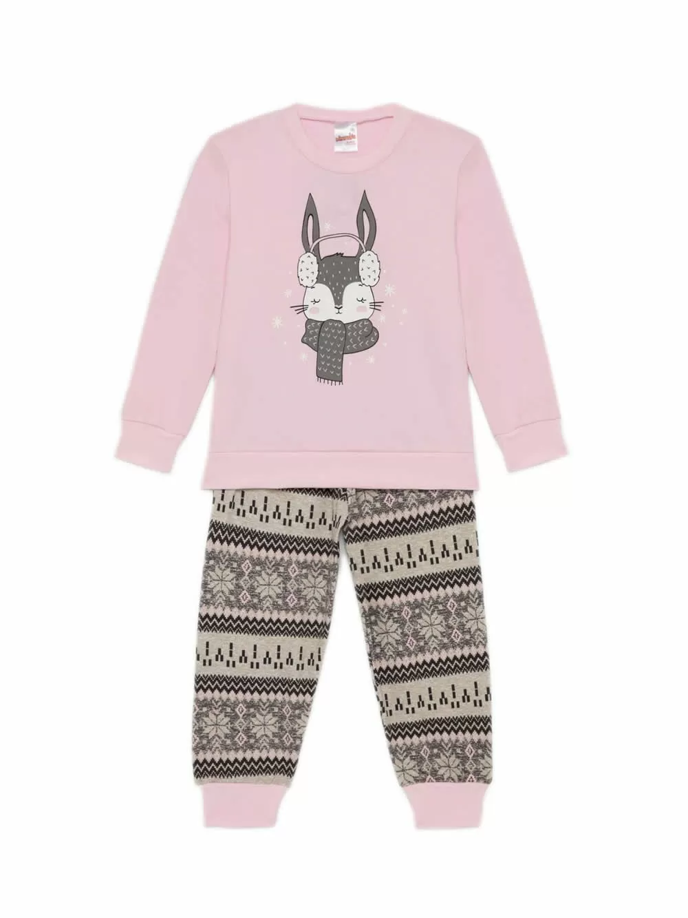 Βρεφική Πυτζάμα MINERVA για Κορίτσι Nordic - 100% Αγνό Βαμβάκι