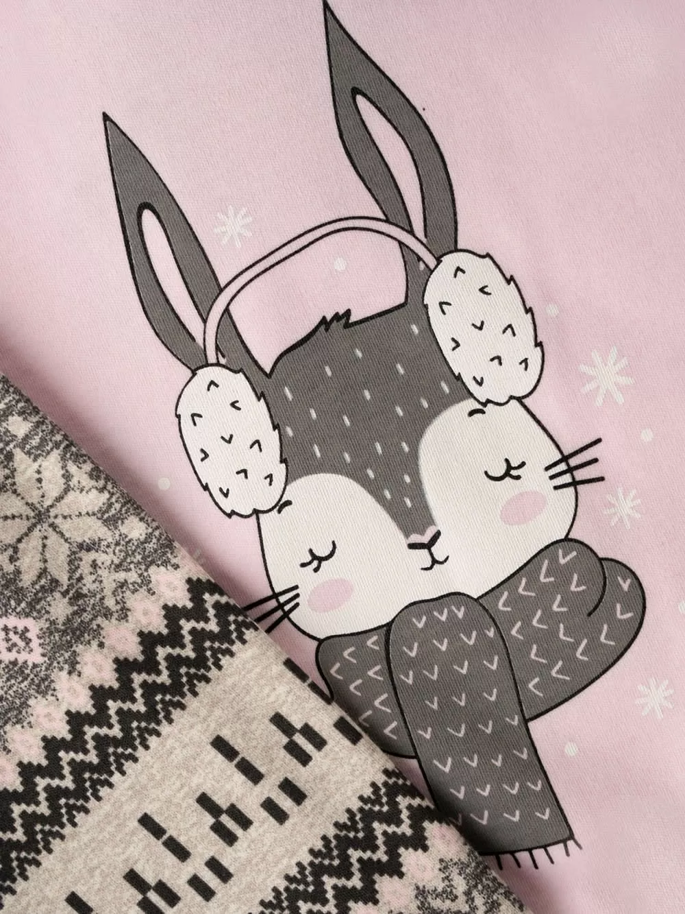 Βρεφική Πυτζάμα MINERVA για Κορίτσι Nordic - 100% Αγνό Βαμβάκι