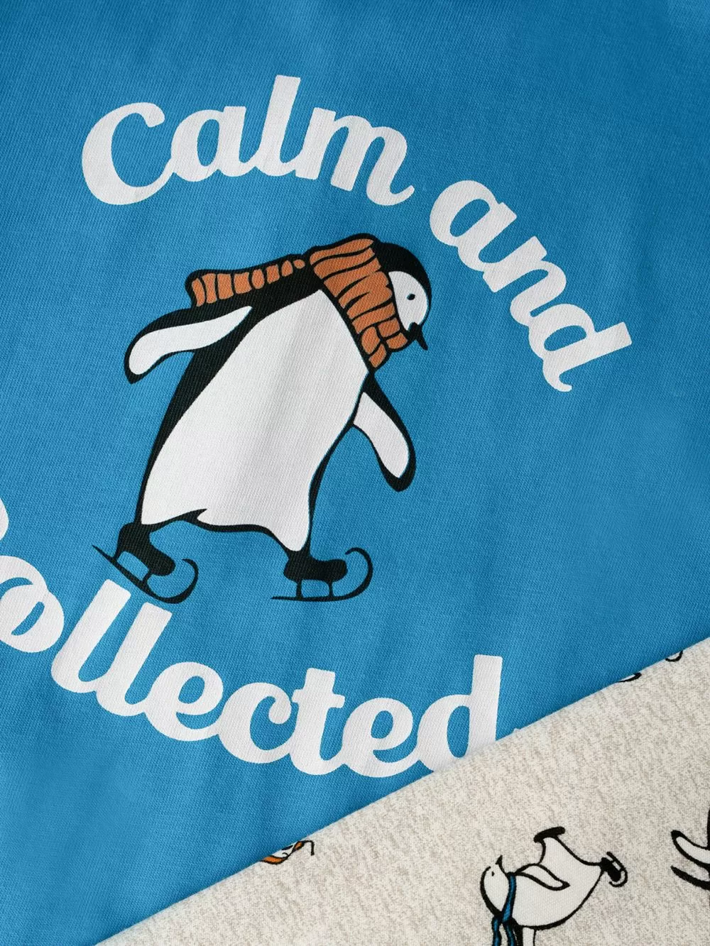 Παιδική Πυτζάμα MINERVA Penguin UNISEX - 100% Αγνό Βαμβάκι 